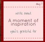 Gratefulness Day 1