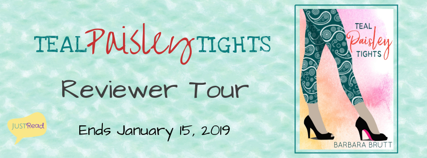 BOOK REVIEW: Teal Paisley Tights by Barbara Brutt